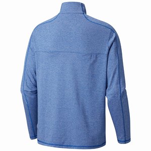 Columbia Camisas Casuales Tenino Hills™ II Half Zip Hombre Azules (208ESCLHM)